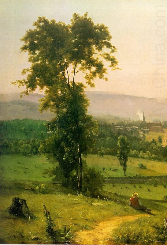 George Inness The Lackawanna Valley